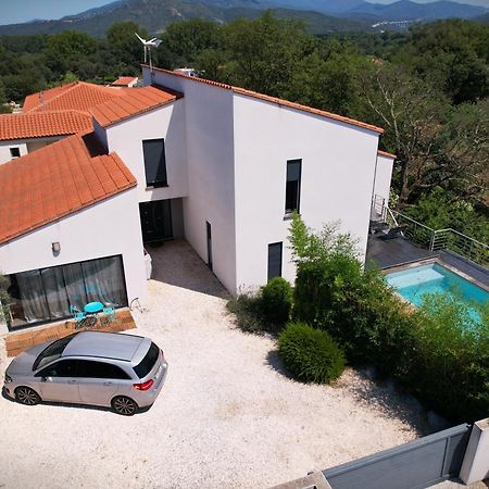 Villa Contemporaine, Jardin Mediterraneen Et Piscine Privee Saint-Jean-Pla-de-Corts Exterior foto